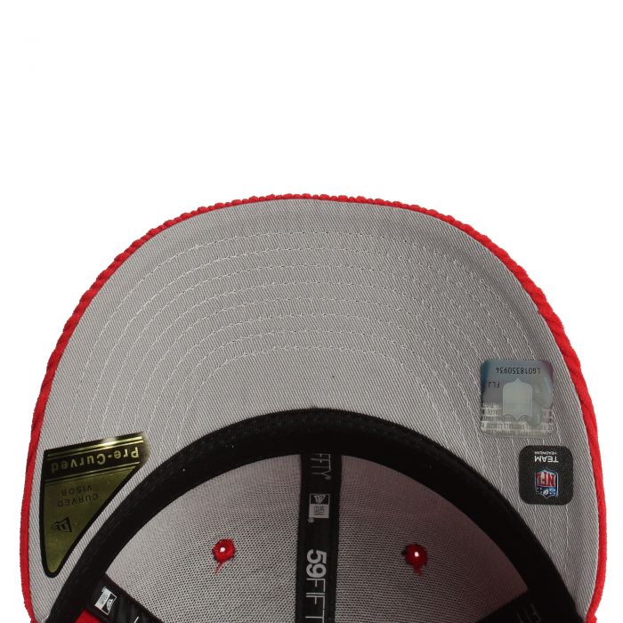 NFL San Francisco 49ers Chenille Pop 59FIFTY Fitted Hat Red