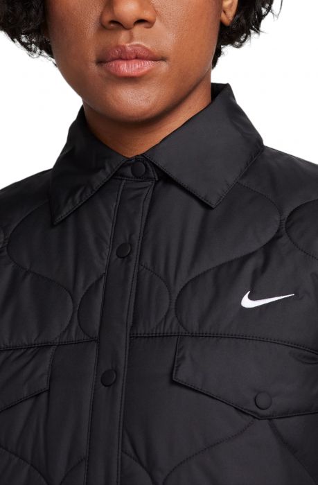 Sportswear Essential Quilted Trench Black/White