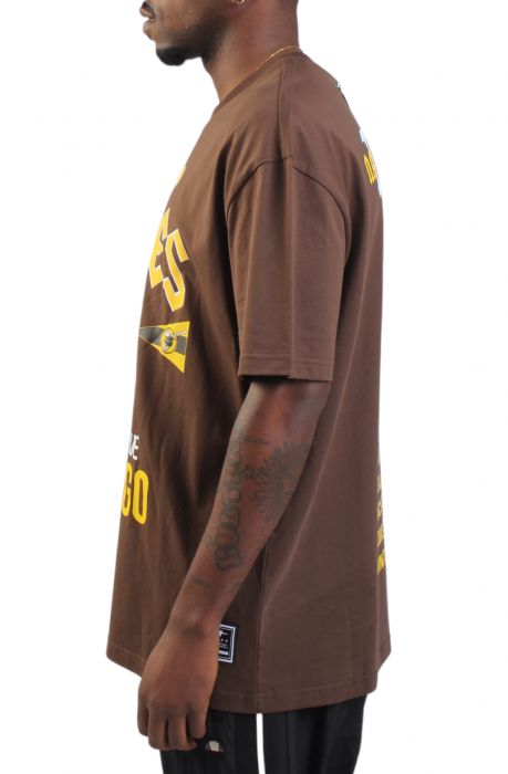 San Diego Padres City Tour T-Shirt Brown
