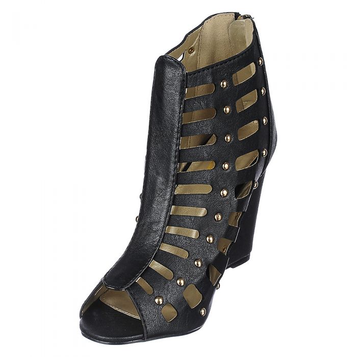 Women's Donya-07 Wedge Heel Black