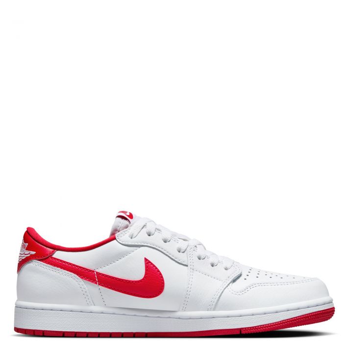 Air Jordan 1 Low OG White/University Red-White