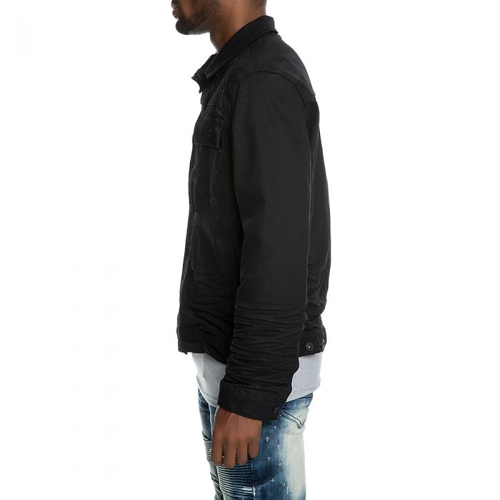 Men's Denim Jacket BLACK