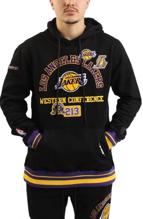 Lakers Area Code Hoodie Black