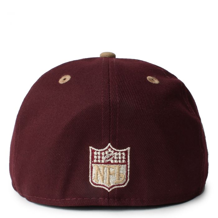 San Francisco 49ers Maroon 59Fifty Fitted Hat  Maroon/Khaki