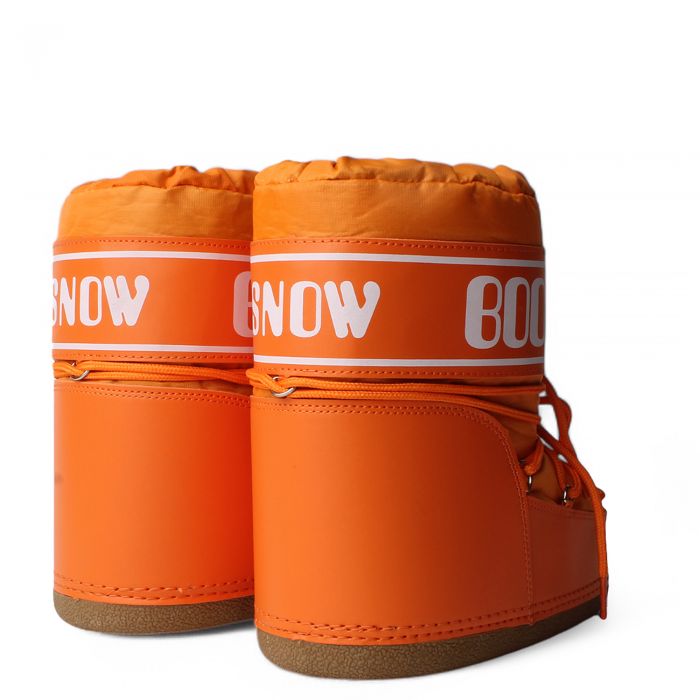 Jupiter-06 Fluffy Snow Boots Orange Nylon