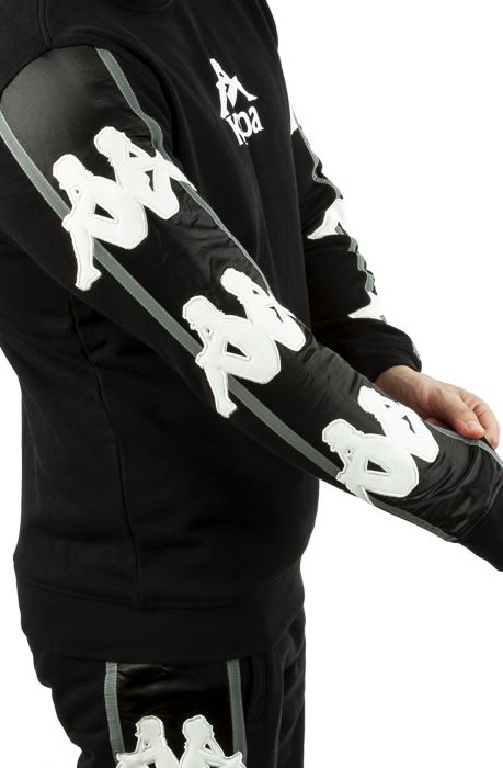 Authentic Bedford Sweatshirt Black-White3Mreflective-Black Smoke