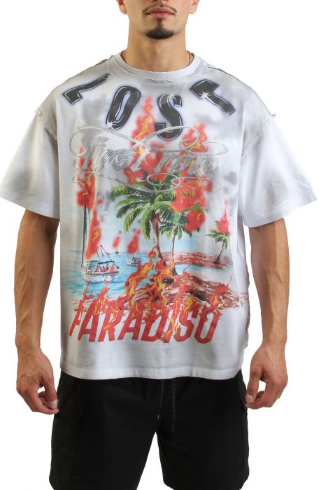 Burning Paradiso T-Shirt  White