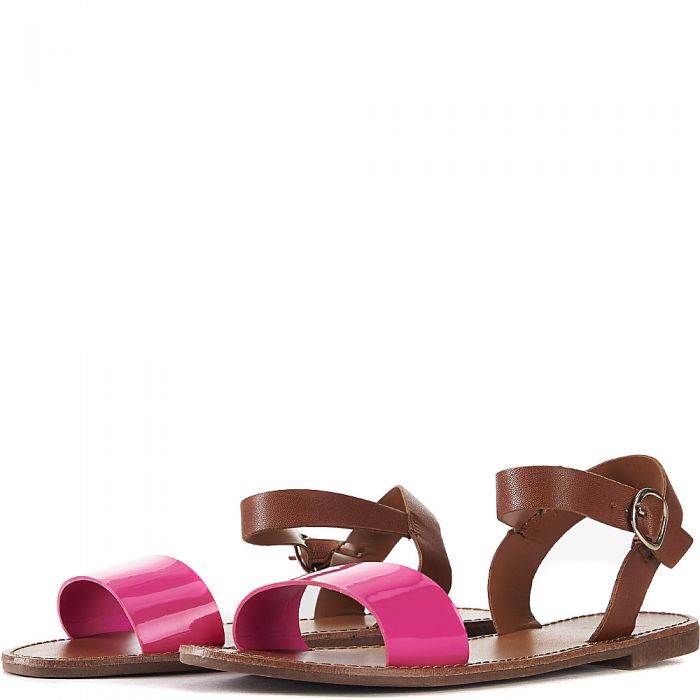 Kylee-13 Slingback Sandal Neon Pink