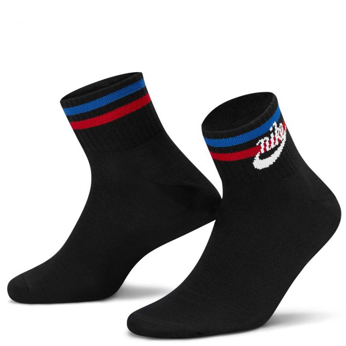 NIKE Everyday Essential Ankle Socks (3 Pairs) DX5080 010 - Shiekh