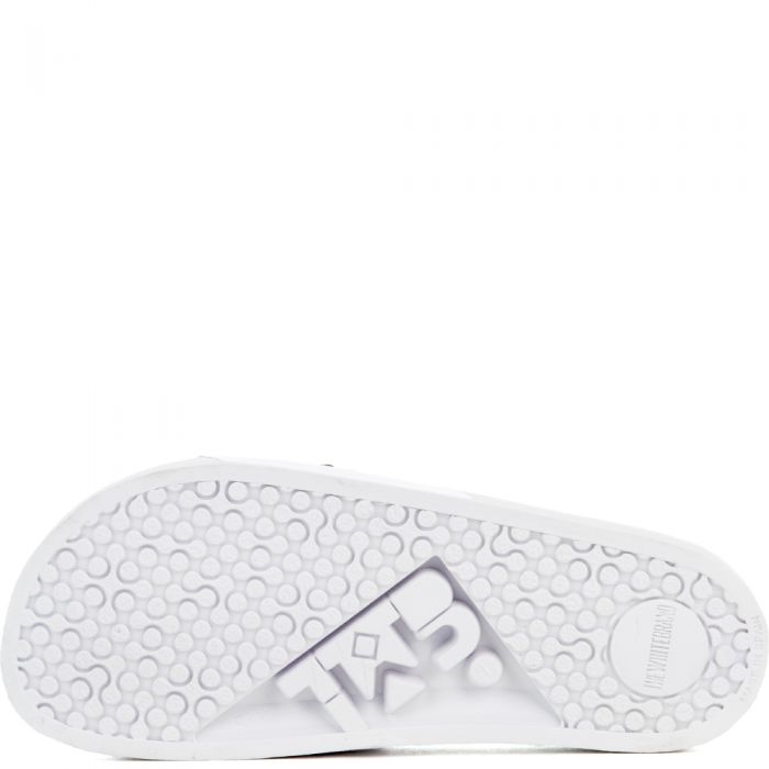 The What Up Bro Slides in White and Black White/Black