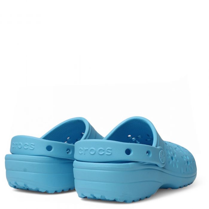 Classic Floral Cut-Out Clog Tinted Glass