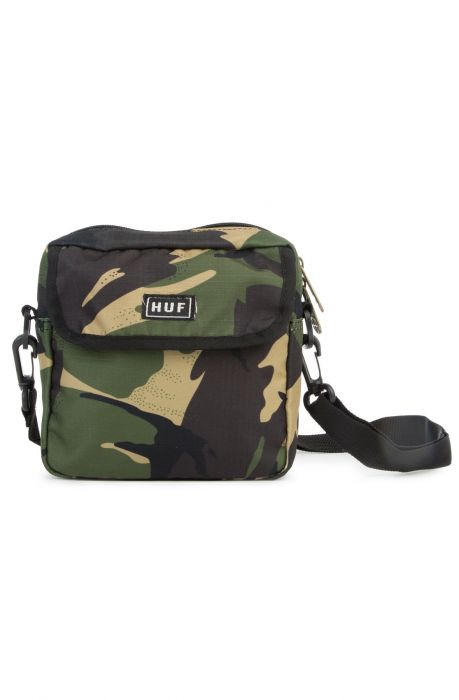 The HUF Tompkins Shoulder Bag in Camo Camo