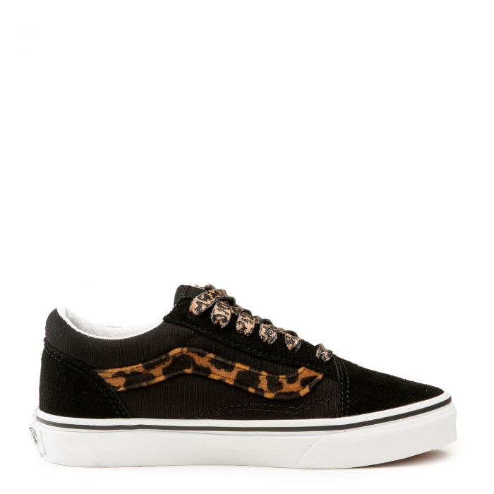 Khaki vans with leopard print best sale