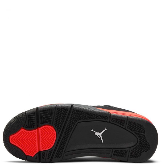 (GS) Air Jordan 4 Retro Black/Multi-Color-Multi-Color