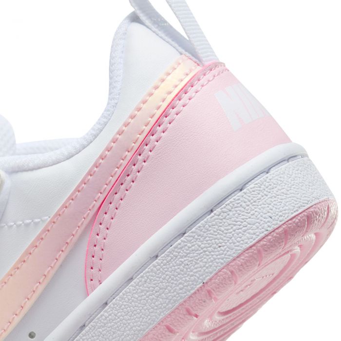 Pre-School Court Borough Low Recraft White/Pink Foam