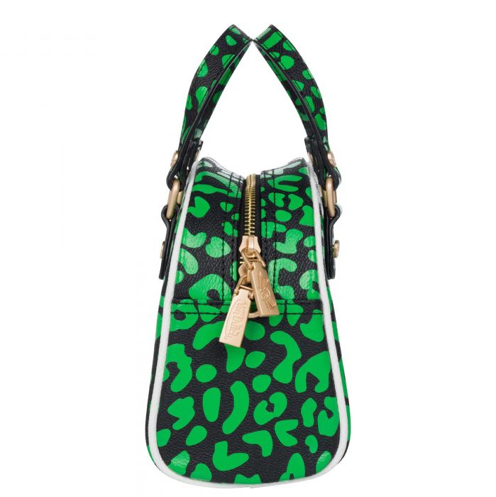 Lime Cheetah Bowling Bag Lime