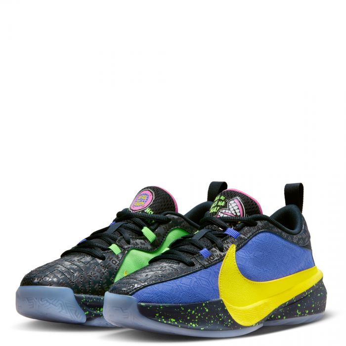 Grade School Freak 5 Blue Tint/Opti Yellow-Blue Joy