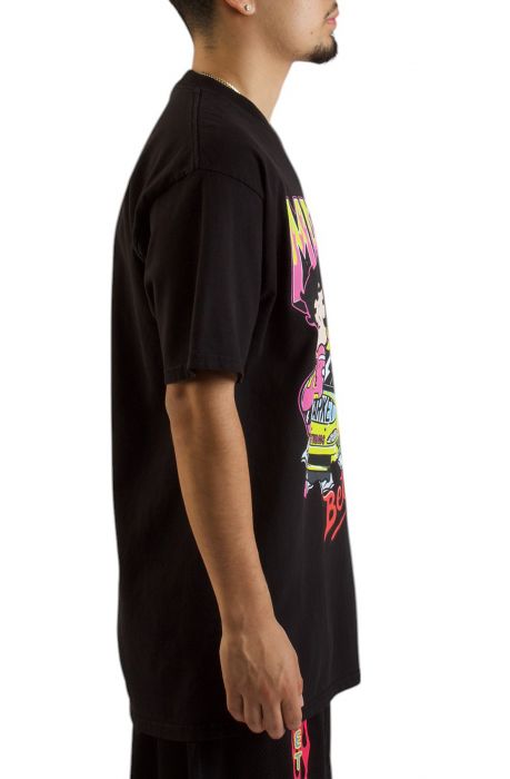 Betty Boop Racing T-shirt  Black