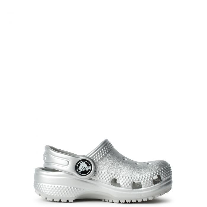 Toddler Classic Clog Silver