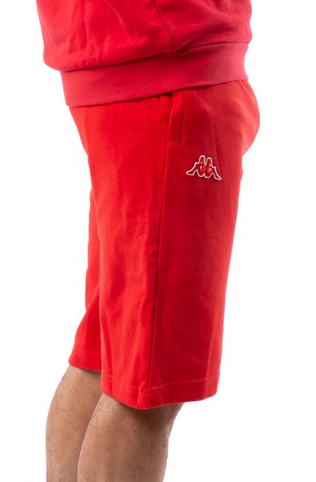 Logo Mabok Shorts Red Coral