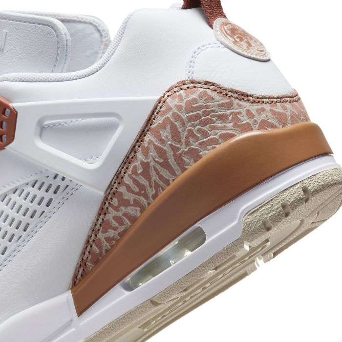 Jordan Spizike Low White/Pink Oxford-Archaeo Brown