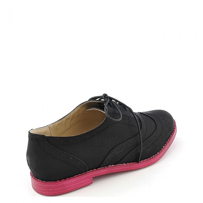 Jennifer-01 Black/Fuchsia