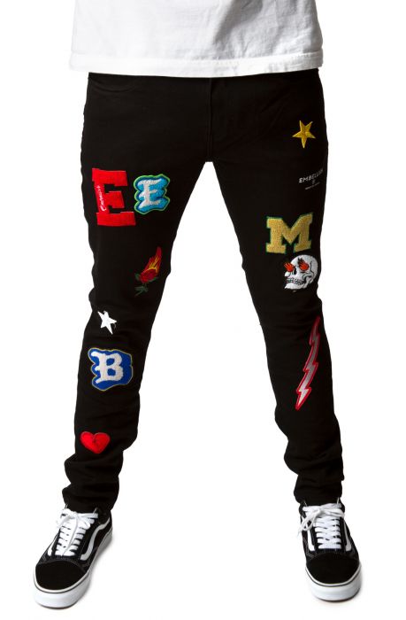 Devin Jeans Jet Black