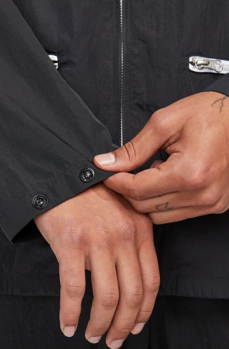 Sportswear Lightweight Jacket  Black/White/White