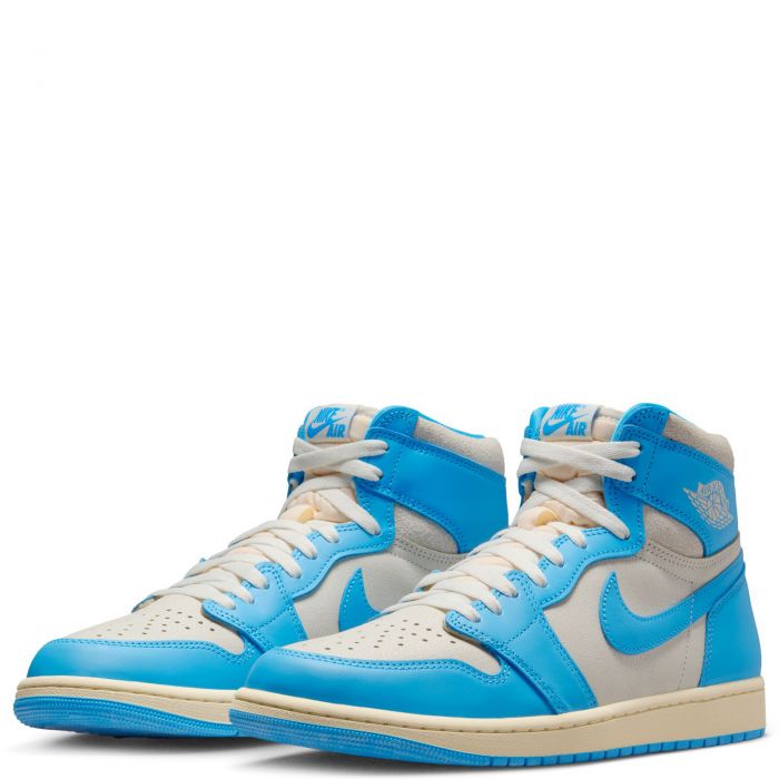 Air Jordan 1 Retro High OG Dark Powder Blue/Dark Powder Blue-Sail