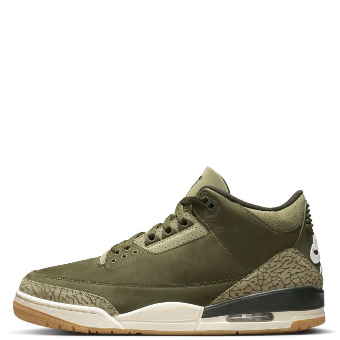 Air Jordan 3 Retro Medium Olive/Sequoia-Neutral Olive-Sail