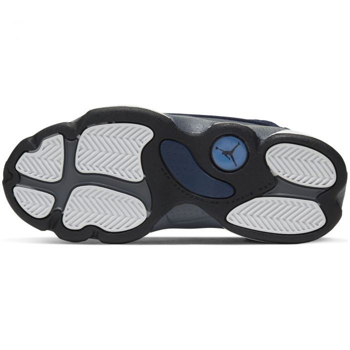 (PS) Air Jordan 13 Retro Navy/University Blue-Flint Grey-White