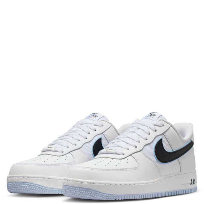 NIKE AIR FORCE 1 '07 White/White-Black-Hydrogen Blue