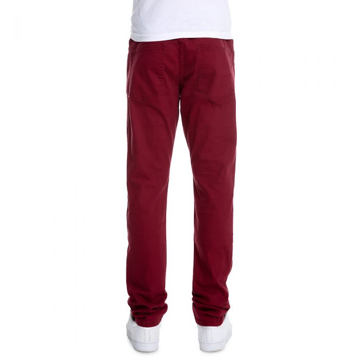 Men's Daily Denim Jeans Wine