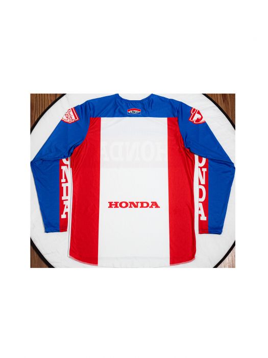 1970s Team Honda Jersey (Red, White and Blue) Red, White and Blue