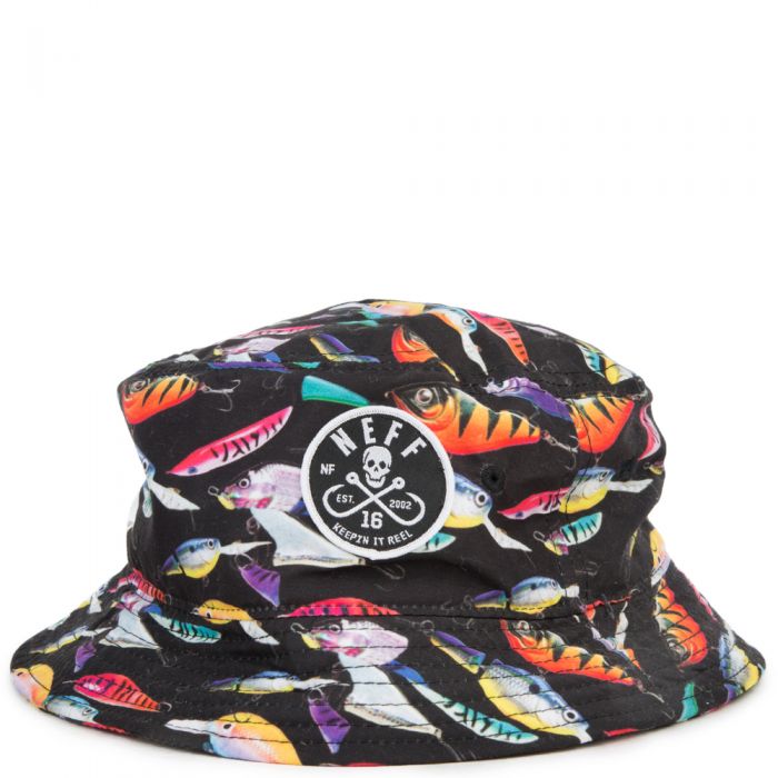 neff tie dye bucket hat