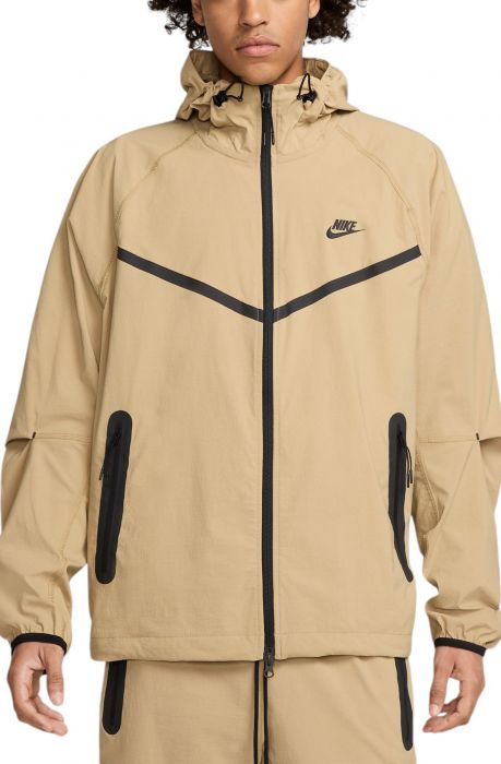 Tech Woven Jacket PARACHUTE BEIGE/PARACHUTE BEIGE/BLACK