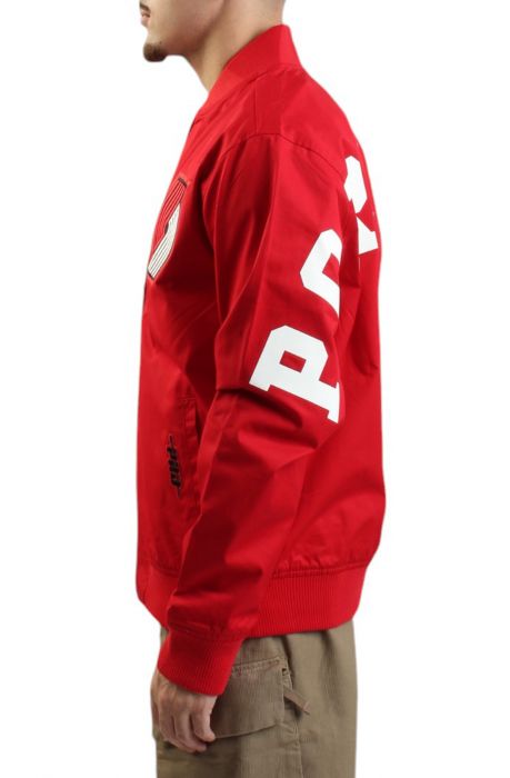 Portland Trail Blazers Jacket  Red