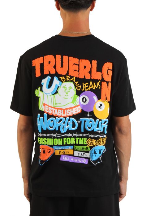 Billiard Buddha Logo T-Shirt  Black