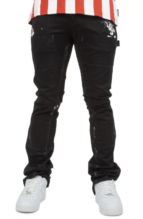 Hart Flared Denim Jet Black