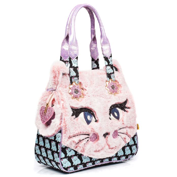 pink cat purse