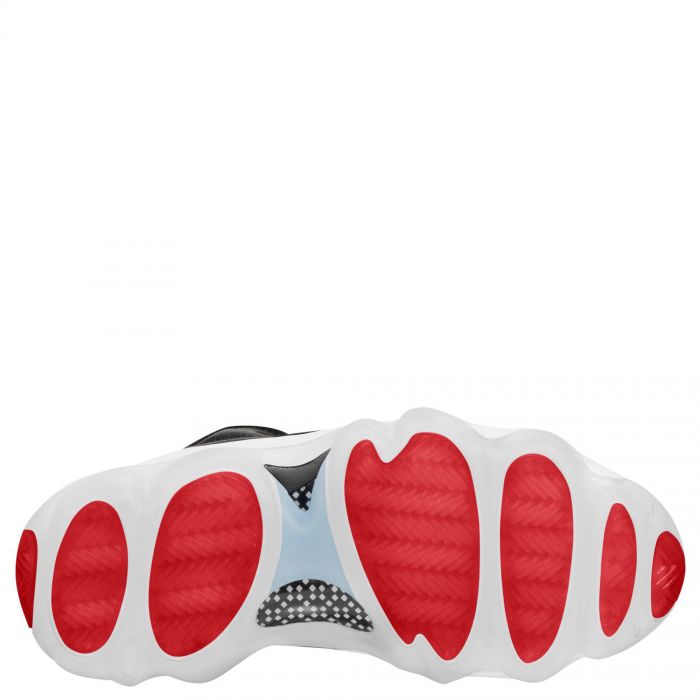 jordan pro strong black university red