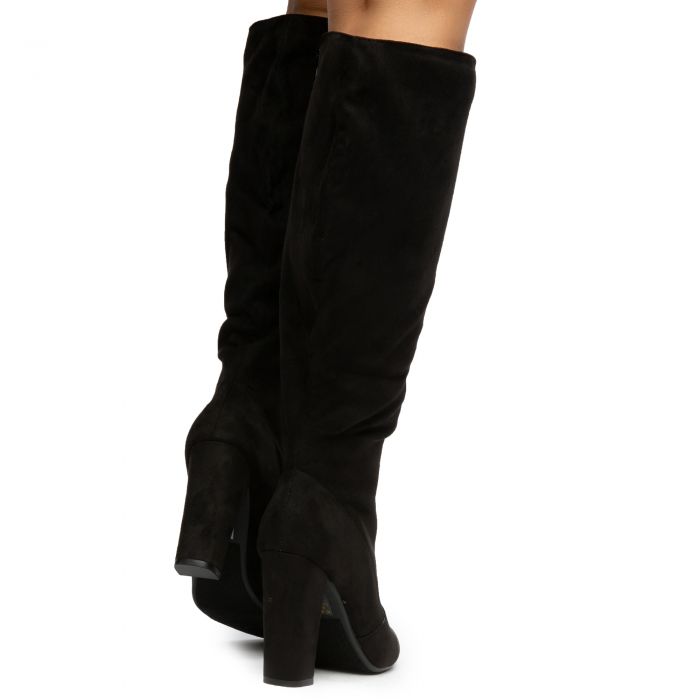 Suga-S High Heel Boots Black