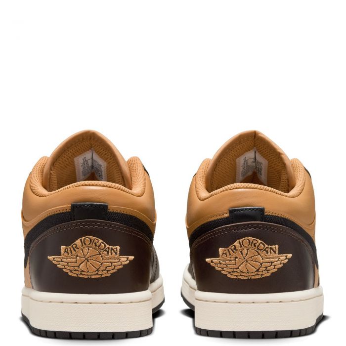 Air Jordan 1 Low SE Flax/Black-Baroque Brown-Vintage Coral