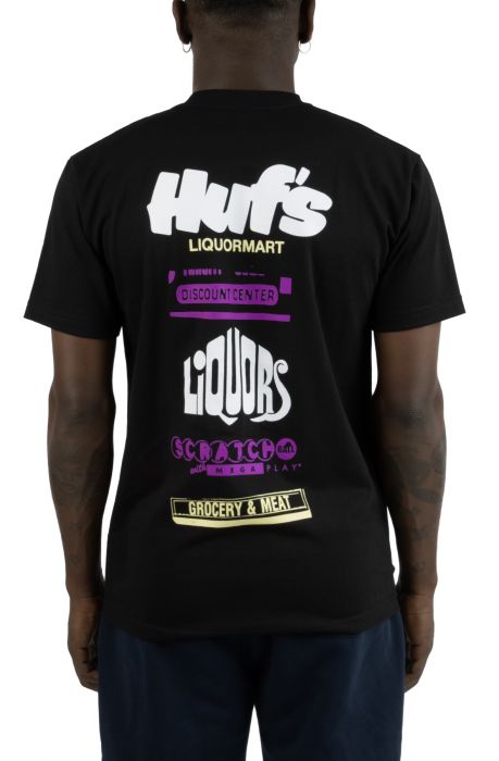 Huf's Liquor Tee Black