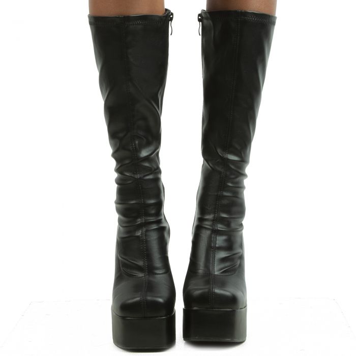 Lexana-02 High Heel Boot Black Bkpu