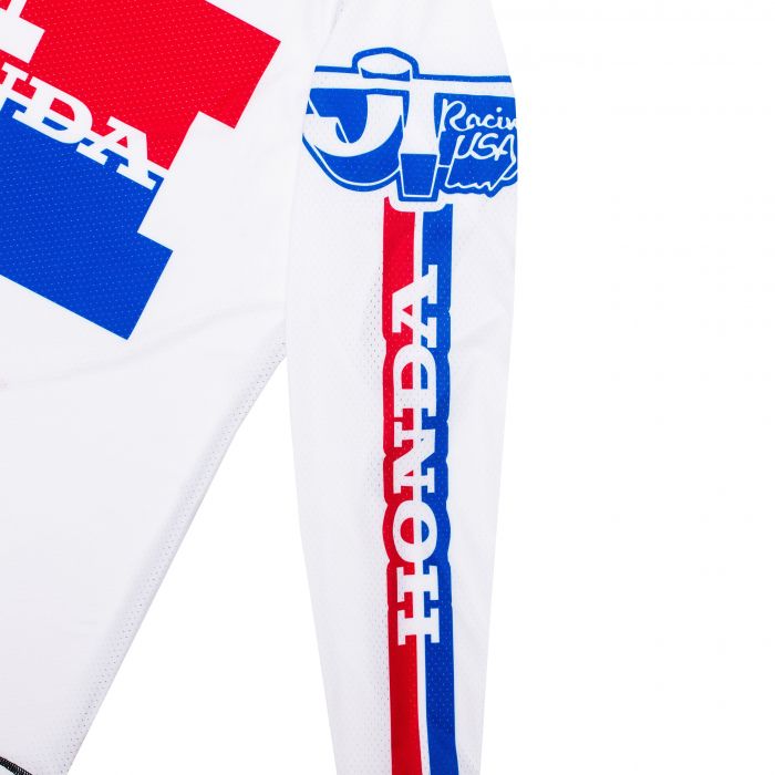 JT Racing Honda Team USA 1981 Flo-Form Pro Jersey (White) White