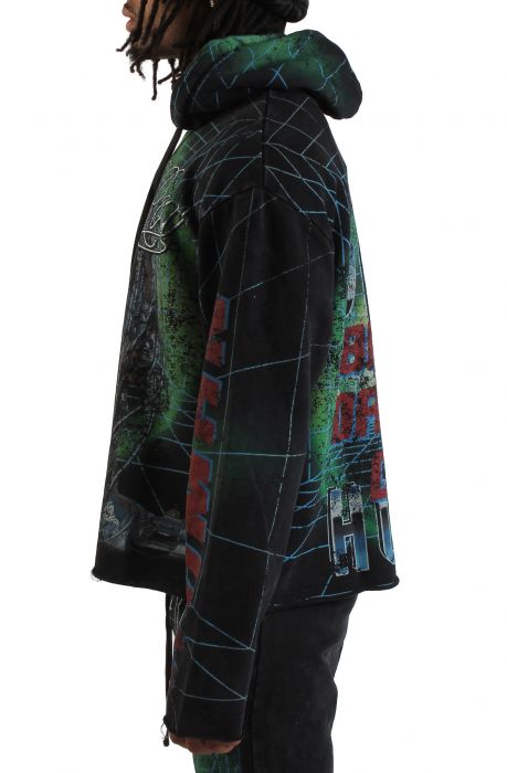 Post Human Matrix Hoodie  Black