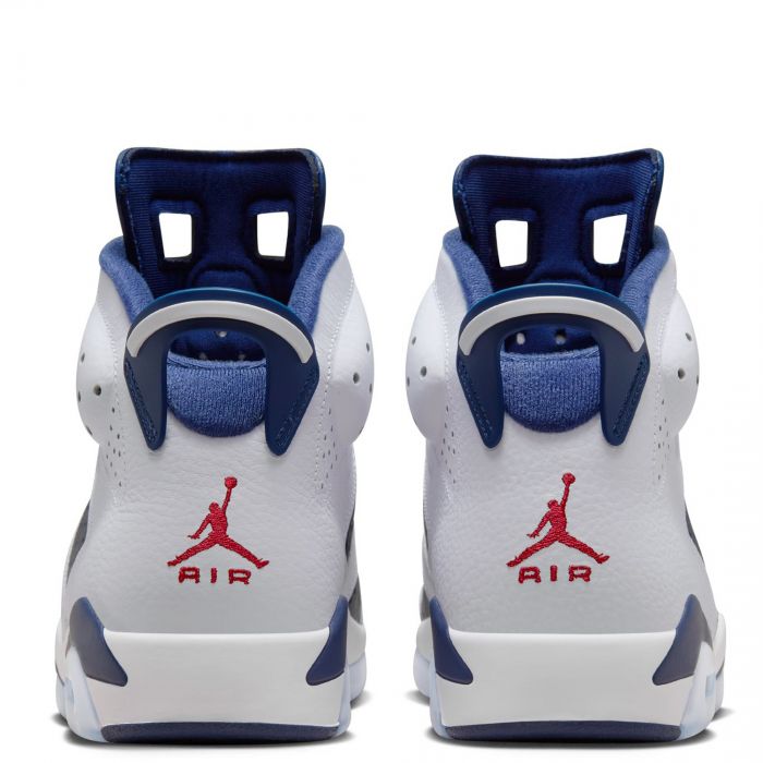 Air Jordan 6 Retro White/Varsity Red-Midnight Navy