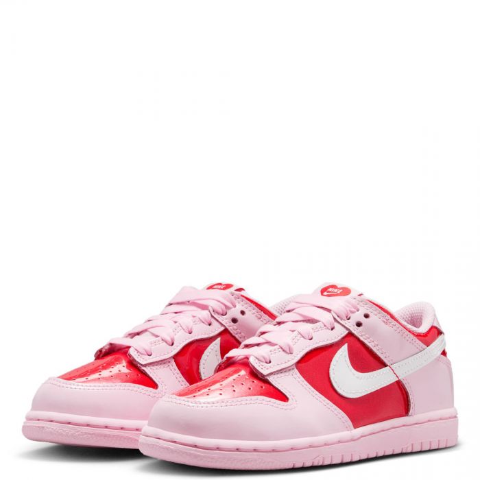 Pre-School Nike Dunk Low Pink Foam/Summit White-Lt Crimson