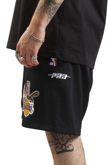 NBA Los Angeles Lakers Ransom Short Black